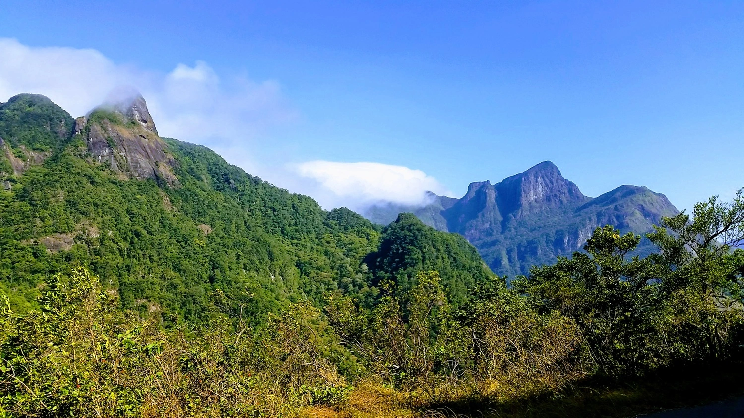 view of knuckels mountain range 
